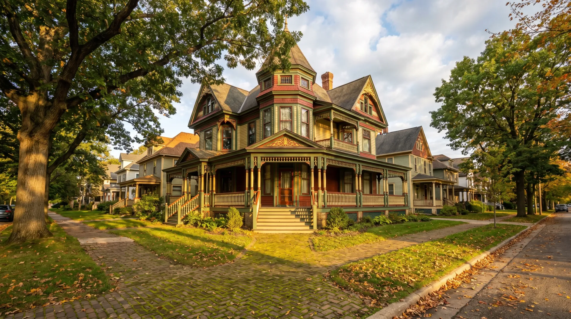 Historic homes in the Comstock Park area