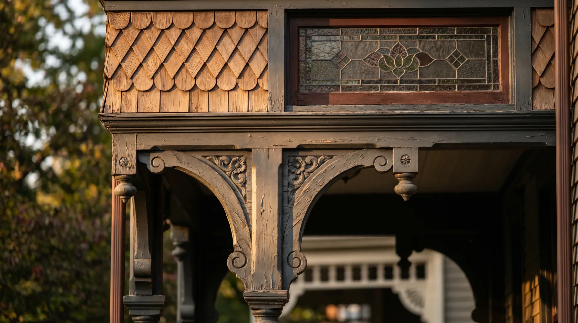 Historic homes in the Riverside Gardens area