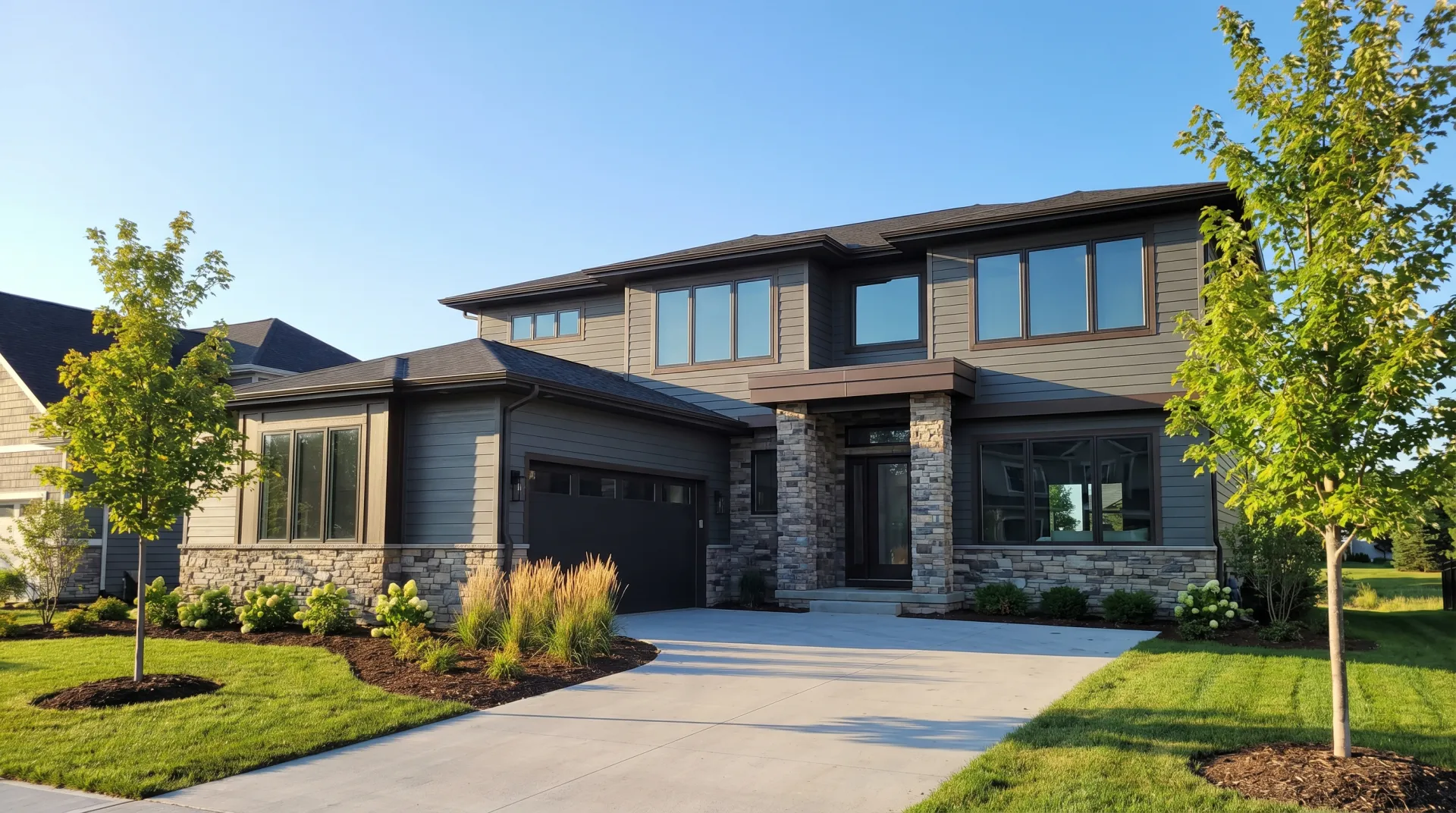 New construction in the Zeeland area