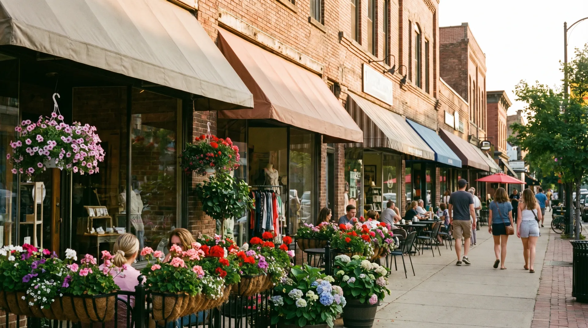Walkable streets in Belknap Lookout area